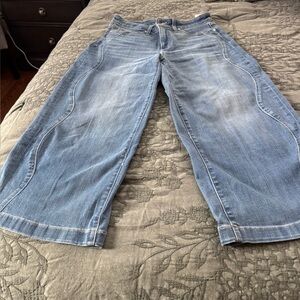 Chico's Light Blue Flare & Wide Leg Jeans